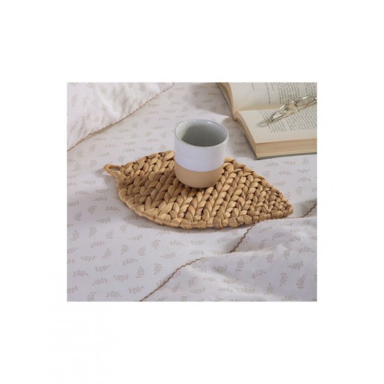 Nef-Nef Homeware Amaranda Σετ Σεντόνια Υπέρδιπλα 240x270εκ. Beige (4τμχ)