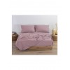 Nef-Nef Homeware Basic Σεντόνι Διπλό με Λάστιχο 140x200+30εκ. 1213-amethyst