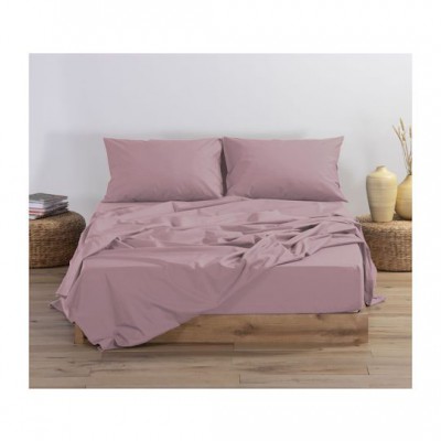 Nef-Nef Homeware Basic Σεντόνι King Size με Λάστιχο 180x200+35εκ. 1213-amethyst