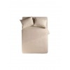 Nef-Nef Homeware Basic Σεντόνι Διπλό με Λάστιχο 140x200+30εκ. 730 Beige
