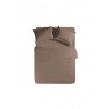 Nef-Nef Homeware Basic Σεντόνι Διπλό με Λάστιχο 140x200+30εκ. 1185 Mocca