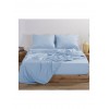 Nef-Nef Homeware Basic Σεντόνι Υπέρδιπλο 240x270εκ. Light Blue