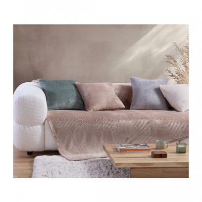 Nef-Nef Homeware Ριχτάρι Πολυθρόνας Dakari 130x180εκ. Beige 033958