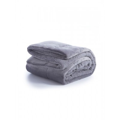 Nef-Nef Homeware Κουβερτοπάπλωμα Υπέρδιπλο 220x240εκ. Singular Γκρι 220 GSM