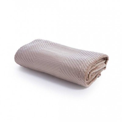 Nef-Nef Homeware Ριχτάρι Πολυθρόνας Dakari 130x180εκ. Beige 033958