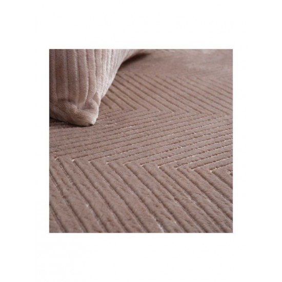 Nef-Nef Homeware Ριχτάρι Διθέσιου Καναπέ Dakari 180x250εκ. Beige 033959