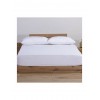 Nef-Nef Homeware Jersey Σεντόνι Διπλό με Λάστιχο 140x200+30εκ. White