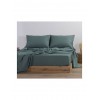 Nef-Nef Homeware Basic Σεντόνι Μονό με Λάστιχο 100x200+30εκ. 1172 Green
