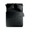 Nef-Nef Homeware Basic Σεντόνι Υπέρδιπλο με Λάστιχο 160x200+30εκ. 1136 Black