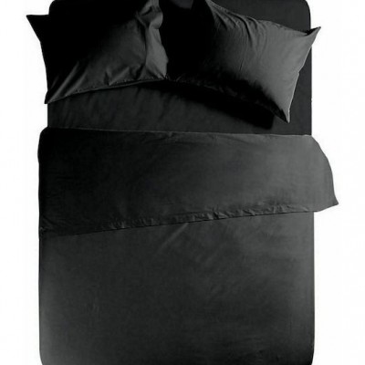 Nef-Nef Homeware Basic Σεντόνι Υπέρδιπλο 240x270εκ. 1136-Black