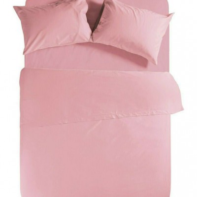 Nef-Nef Homeware Basic Σεντόνι Μονό με Λάστιχο 100x200+30εκ. 1011 Pink