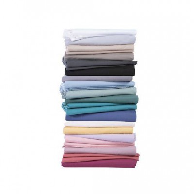 Nef-Nef Homeware Basic Σεντόνι Υπέρδιπλο 240x270εκ. Light Blue