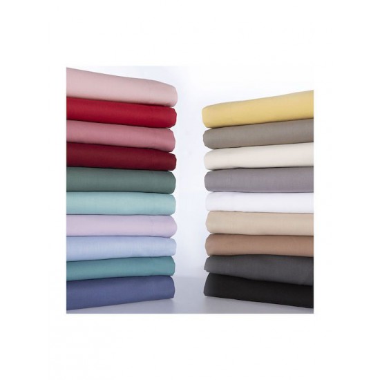 Nef-Nef Homeware Basic Σεντόνι Ημίδιπλο με Λάστιχο 120x200+30εκ. 1011 Pink