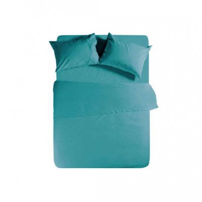 Nef-Nef Homeware Basic Σεντόνι Υπέρδιπλο με Λάστιχο 160x200+30εκ. Dusty Petrol