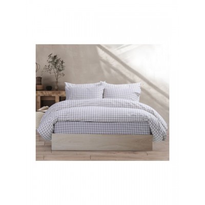 Nef-Nef Homeware Σετ Σεντόνια Υπέρδιπλα 240x260εκ. Extend Grey 4τμχ