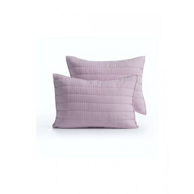 Nef-Nef Homeware Colorfull Σετ Μαξιλαροθήκες με Φάσα Καπιτονέ Lilac 52x72εκ.