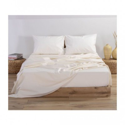 Nef-Nef Homeware Basic Σεντόνι Υπέρδιπλο 240x270εκ. 729 Cream