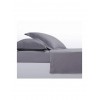 Nef-Nef Homeware Elements Σεντόνι King Size με Λάστιχο 180x200+35εκ. Graffite