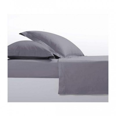 Nef-Nef Homeware Elements Σεντόνι King Size με Λάστιχο 180x200+35εκ. Graffite