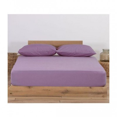 Nef-Nef Homeware Jersey Σεντόνι Μονό με Λάστιχο 100x200+30εκ. 1-amethyst