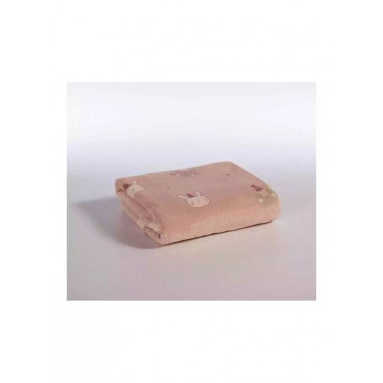Nef-Nef Homeware Κουβέρτα Κούνιας Special Party Fleece Ροζ 110x150εκ.