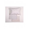 Nef-Nef Homeware Universe Σετ Βρεφικά Σεντόνια Κούνιας Βαμβακερά Γκρι 120x170εκ. 3τμχ