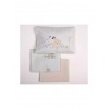 Nef-Nef Homeware Life In The City Σετ Βρεφικά Σεντόνια Κούνιας Βαμβακερά Τιρκουάζ 120x170εκ. 3τμχ
