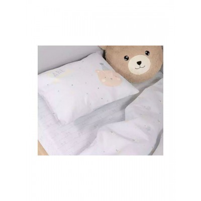 Nef-Nef Homeware Special Party Σετ Βρεφικά Σεντόνια Κούνιας Βαμβακερά Μπλε 120x170εκ. 3τμχ