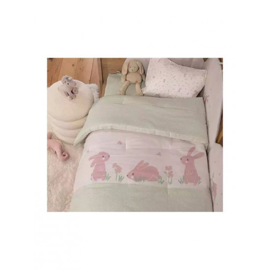 Πάπλωμα Κούνιας Country Bunny Nef-nef Homeware