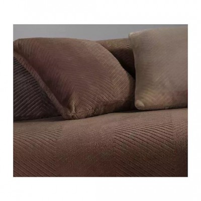 Nef-Nef Homeware Ριχτάρι Διθέσιου Καναπέ Dakari 180x250εκ. Brown