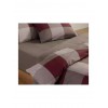 Nef-Nef Homeware Casual Σετ Σεντόνια Υπέρδιπλα με Λάστιχο 160x200+35εκ. Bordo (4τμχ)