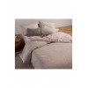 Nef-Nef Homeware Lucil Σετ Σεντόνια Διπλά 200x270εκ. Beige (4τμχ)