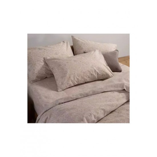 Nef-Nef Homeware Lucil Σετ Σεντόνια Διπλά 200x270εκ. Beige (4τμχ)