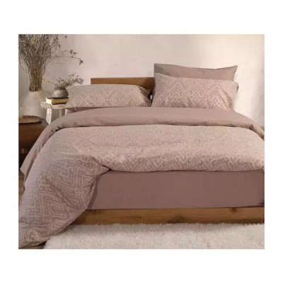 Nef-Nef Homeware Orion Σετ Σεντόνια Υπέρδιπλα 240x270εκ. Beige (4τμχ)