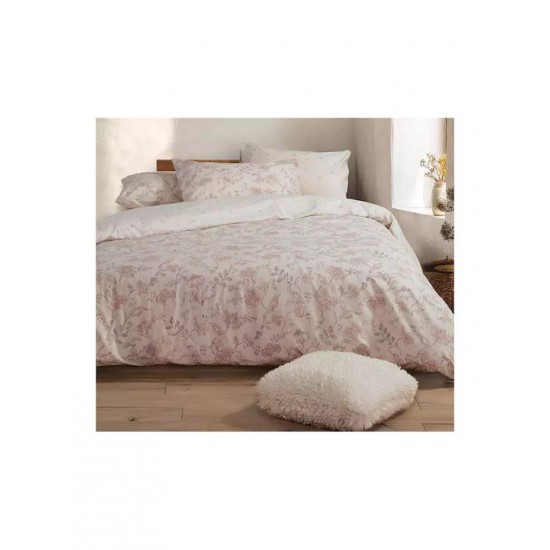 Nef-Nef Homeware Carena Σετ Σεντόνια Διπλά 200x270εκ. L.grey (4τμχ)