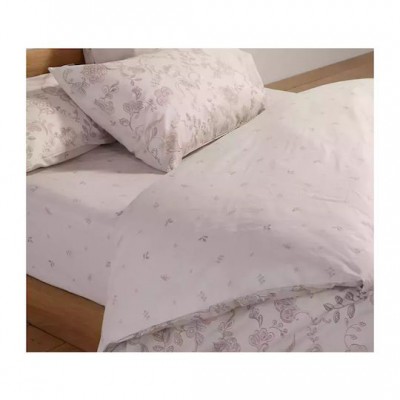 Nef-Nef Homeware Carena Σετ Σεντόνια Διπλά 200x270εκ. L.grey (4τμχ)