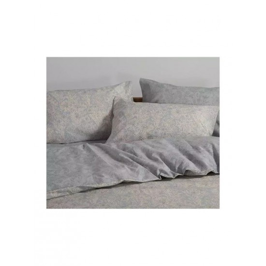 Nef-Nef Homeware Lucil Σετ Σεντόνια Διπλά 200x270εκ. Blue (4τμχ)