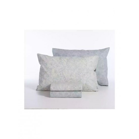 Nef-Nef Homeware Lucil Σετ Σεντόνια Διπλά 200x270εκ. Blue (4τμχ)
