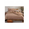 Nef-Nef Homeware Suspen Σετ Σεντόνια Διπλά 200x270εκ. Caramel (4τμχ)