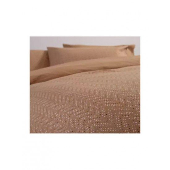Nef-Nef Homeware Suspen Σετ Σεντόνια Διπλά 200x270εκ. Caramel (4τμχ)
