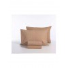 Nef-Nef Homeware Suspen Σετ Σεντόνια Διπλά 200x270εκ. Caramel (4τμχ)