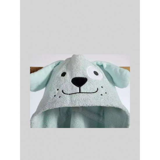 Nef-Nef Homeware Βρεφική Κάπα-Μπουρνούζι με Κουκούλα Life In The City Misty Blue