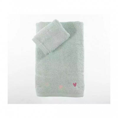 Nef-Nef Homeware Σετ Βρεφικές Πετσέτες 2τμχ Hearts Attack Hearts Attack 70x140cm Βάρους 420gr/m²