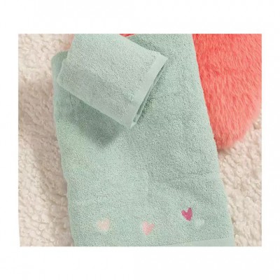 Nef-Nef Homeware Σετ Βρεφικές Πετσέτες 2τμχ Hearts Attack Hearts Attack 70x140cm Βάρους 420gr/m²