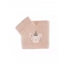 Nef-Nef Homeware Σετ Βρεφικές Πετσέτες 2τμχ Special Party Pink Pink Βάρους 420gr/m²
