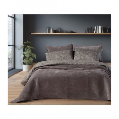 Nef-Nef Homeware Brave Κουβερλί Υπέρδιπλο από Πολυεστέρα Grey 230x240cm