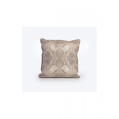 Nef-Nef Homeware Μαξιλάρι Καναπέ Viper από Βελούδο Beige 45x45εκ.