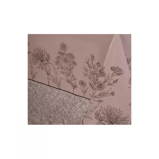 Nef-Nef Homeware Τραπεζομάντηλο Βαμβακερό Kerkynia Brown 140x140εκ.