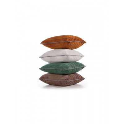 Nef-Nef Homeware Μαξιλάρι Καναπέ Gildeus από Βελούδο Curry 45x45εκ.