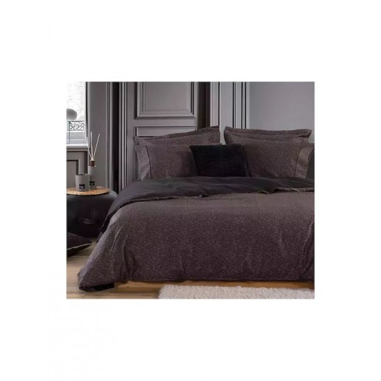 Nef-Nef Homeware Leonar Σετ Σεντόνια Υπέρδιπλα 240x270εκ. Anthracite (4τμχ)
